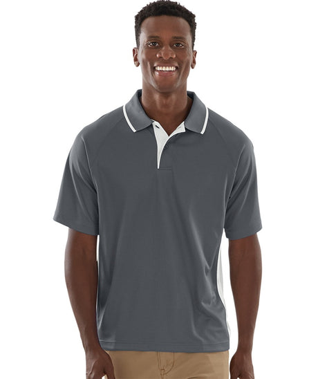Charles River Men's Color Blocked Wicking Polo-1