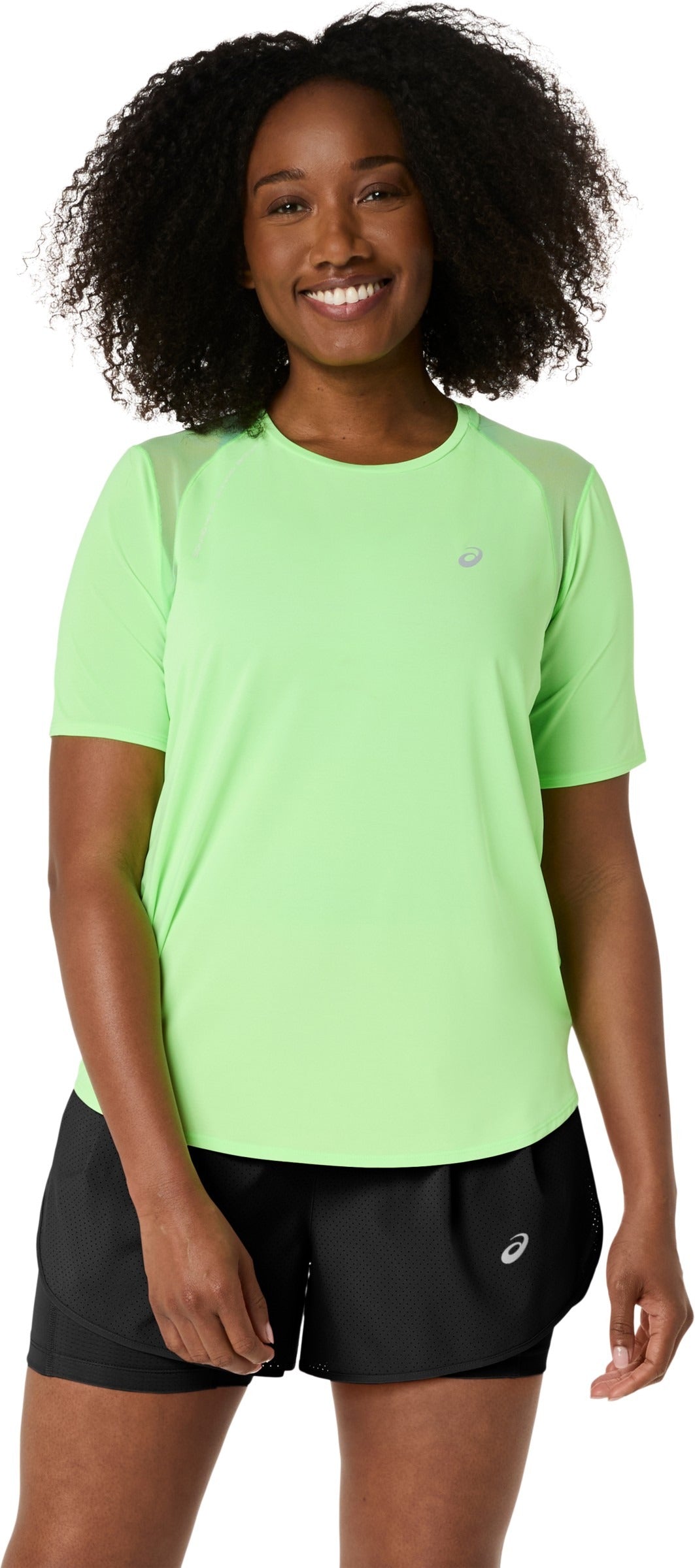 Asics Women's Road Short Sleeve Top-1