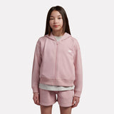 New Balance Girls' 9060 Graphic Cropped Zip Hoodie-6
