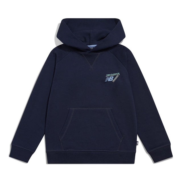 New Balance Boys' Classic Tri-Logo Graphic Hoodie-1