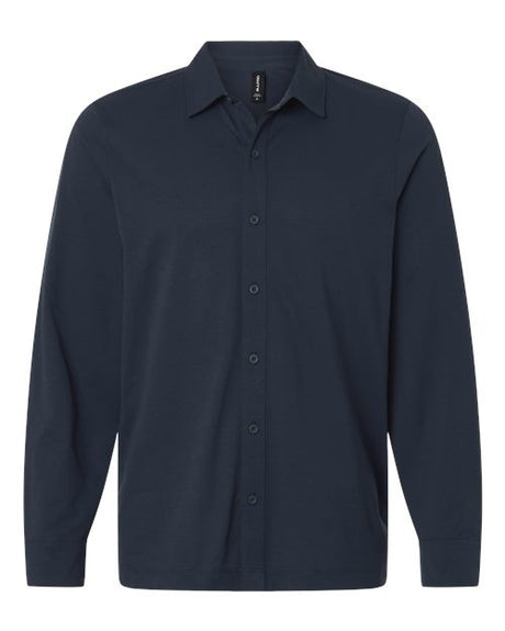 AllPro Men's Pro-Flex Sorona Button Down Shirt-1