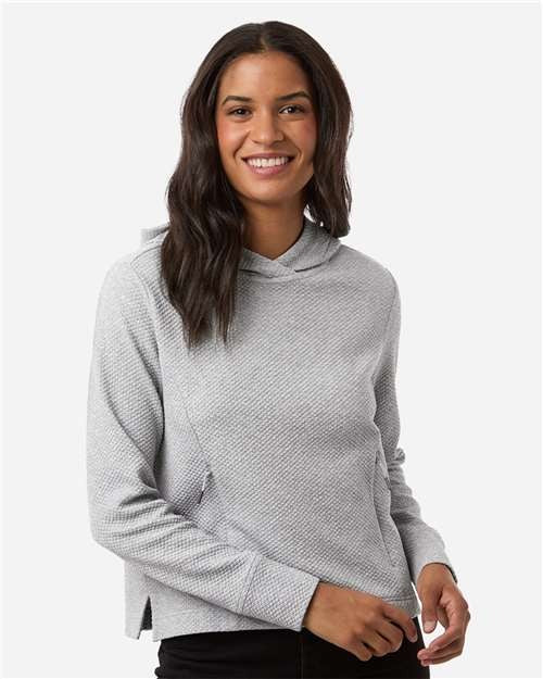 North End Women's Spirit Textured Hooded Pullover-3