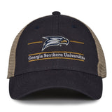 The Game Headwear Georgia Southern Split Bar Trucker Hat