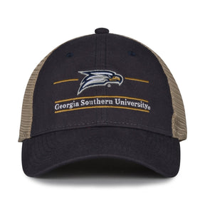 The Game Headwear Georgia Southern Split Bar Trucker Hat
