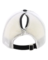 Infinity Her Women's Peached Twill Mesh Back Cap-2