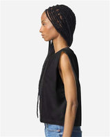 American Apparel Women's Garment-Dyed Heavyweight Muscle Tee-4