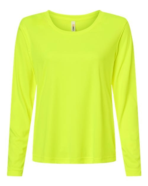 CORE365 Women's Capital Performance Long Sleeve T-Shirt-1