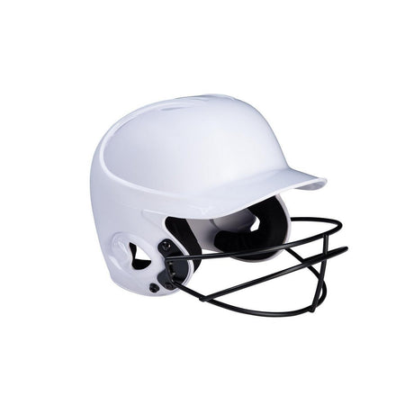 Mizuno Adult MVP Series Solid Batting Helmet with Fastpitch Softball Mask