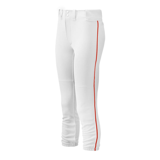 Mizuno Women's Belted Piped Softball Pants