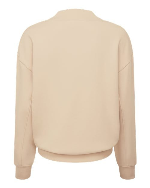 TriDri Women's Luxe Mock Neck Sweatshirt-2