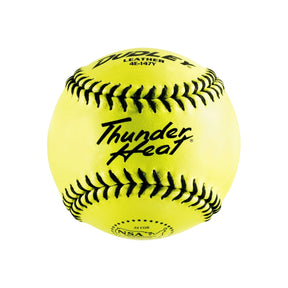 Dudley One Dozen NSA Thunder Heat Leather Fastpitch Softballs