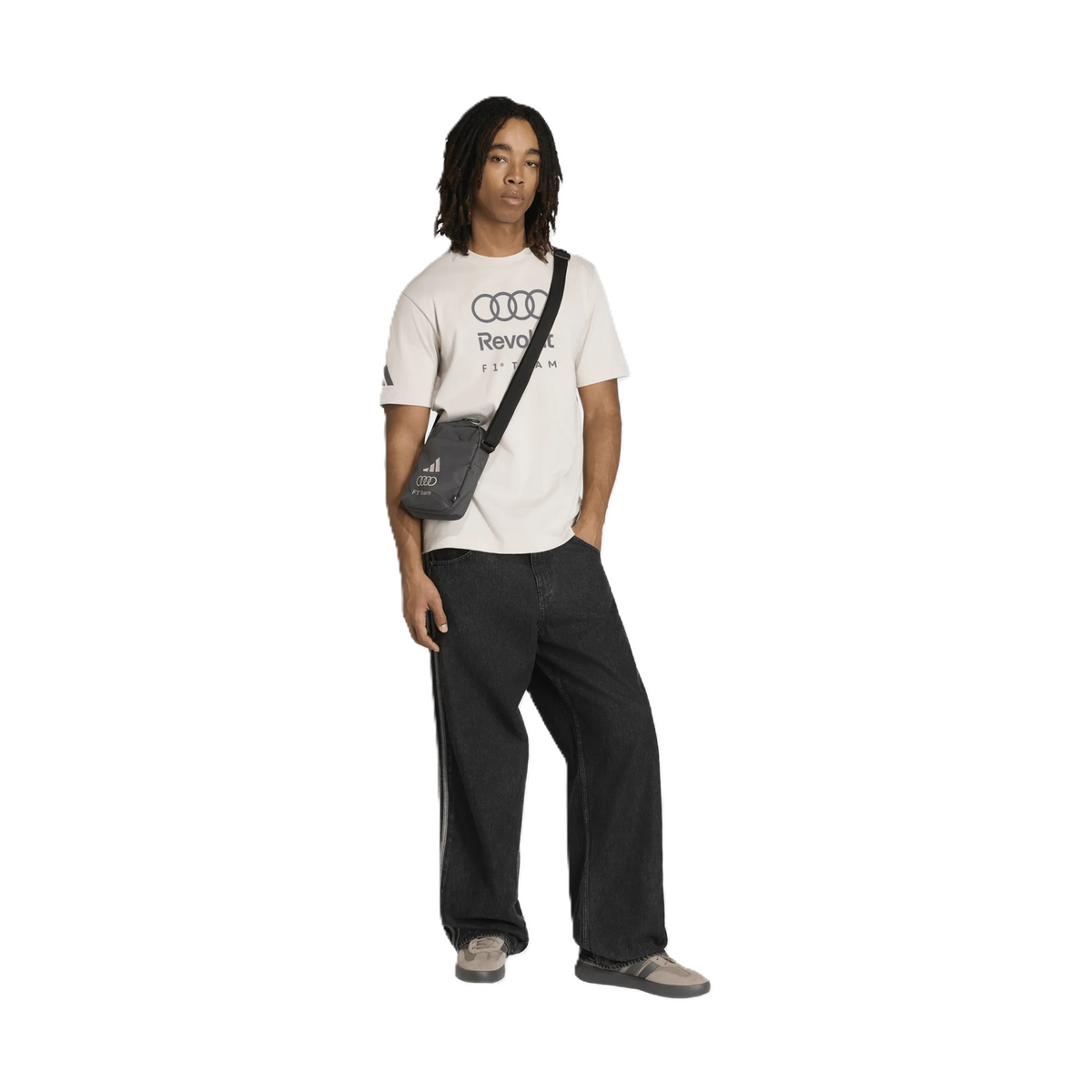 adidas Men's Audi Revolut F1 Team DNA Graphic Tee-5