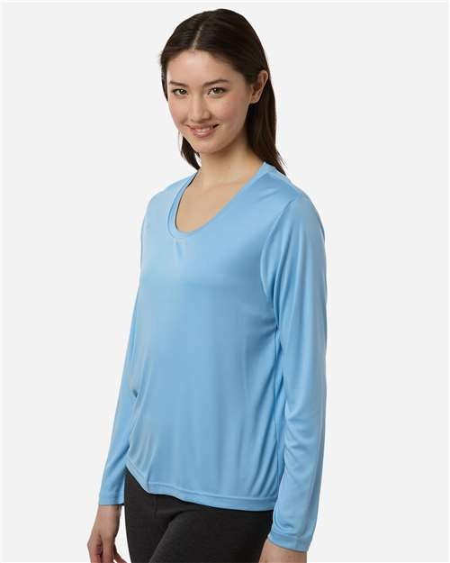 CORE365 Women's Capital Performance Long Sleeve T-Shirt-4