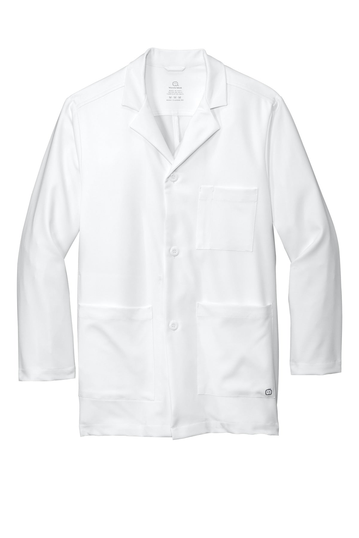 WonderWink Men's Consultation Lab Coat. WW5072 WonderWink