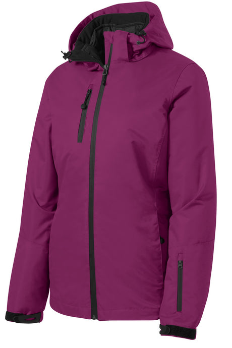 Port Authority Ladies Vortex Waterproof 3-in-1 Jacket. L332 Port Authority