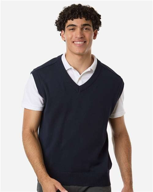 Devon & Jones Men's New Classics V-Neck Sweater Vest-3