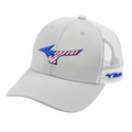 Mizuno Runbird Patriot Trucker Hat-1