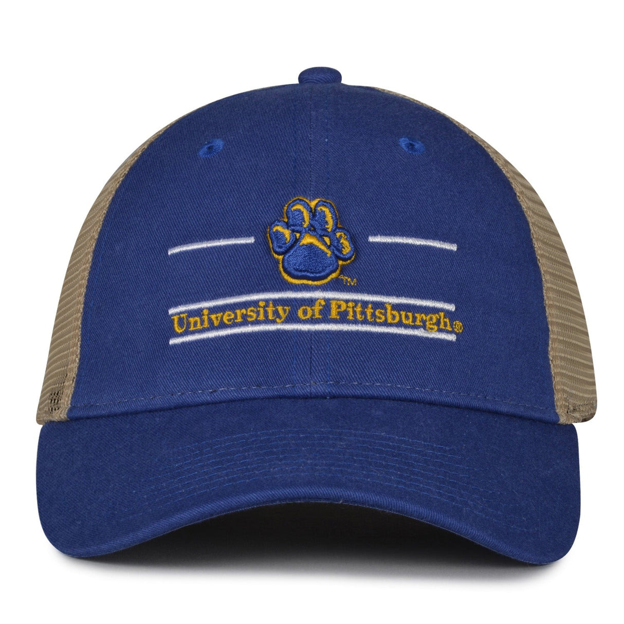 The Game Headwear Pittsburgh Split Bar Trucker Hat