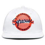 The Game Headwear Syracuse Retro Circle Snapback Hat