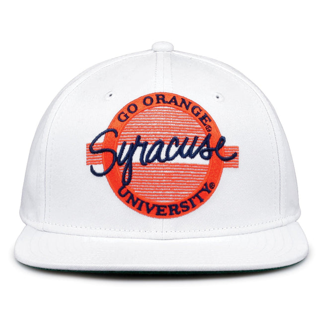 The Game Headwear Syracuse Retro Circle Snapback Hat