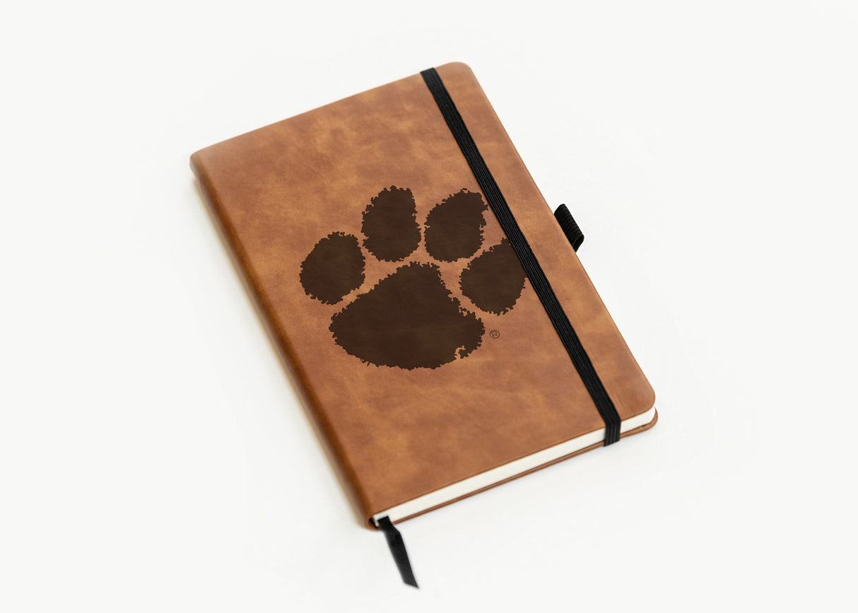 Rico Industries NCAA Clemson Tigers Brown - Primary Laser Engraved Small Notepad-2