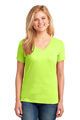 Port & Company - Women's Core Cotton V-Neck Tee