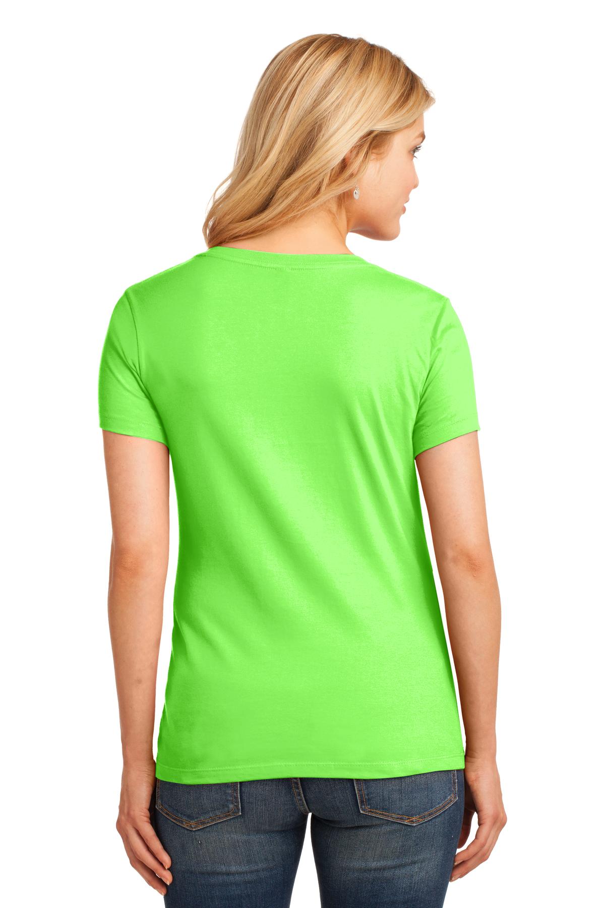 Port & Company - Women's Core Cotton V-Neck Tee