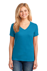 Port & Company - Women's Core Cotton V-Neck Tee