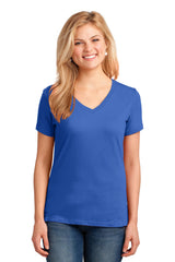 Port & Company - Women's Core Cotton V-Neck Tee