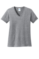 Port & Company - Women's Core Cotton V-Neck Tee