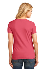 Port & Company Women's  Core Cotton V-Neck Tee. LPC54V 2 of 3