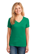 Port & Company Women's  Core Cotton V-Neck Tee. LPC54V 2 of 3