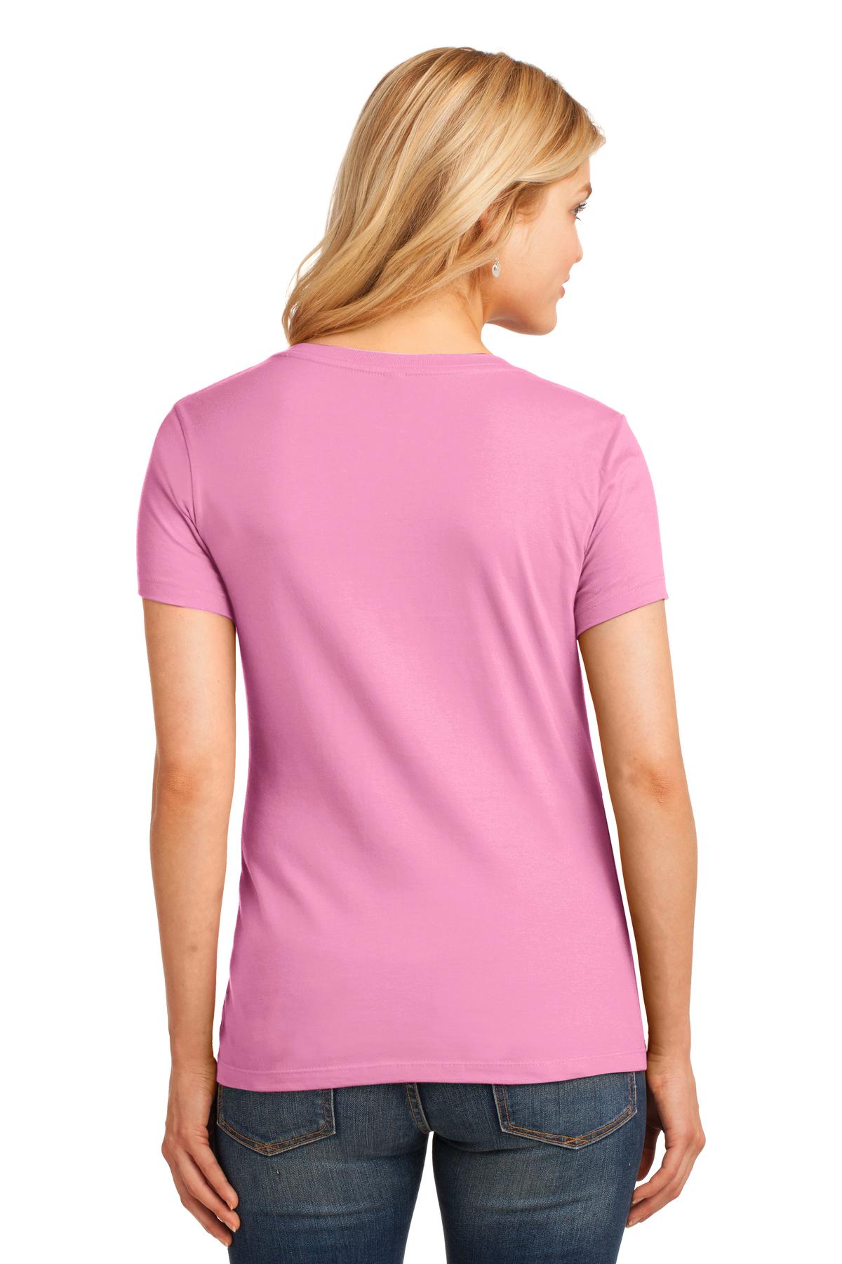 Port & Company - Women's Core Cotton V-Neck Tee LPC54V 3 of 3