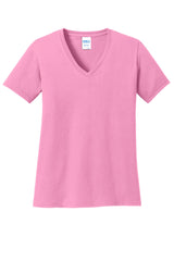 Port & Company - Women's Core Cotton V-Neck Tee LPC54V 3 of 3
