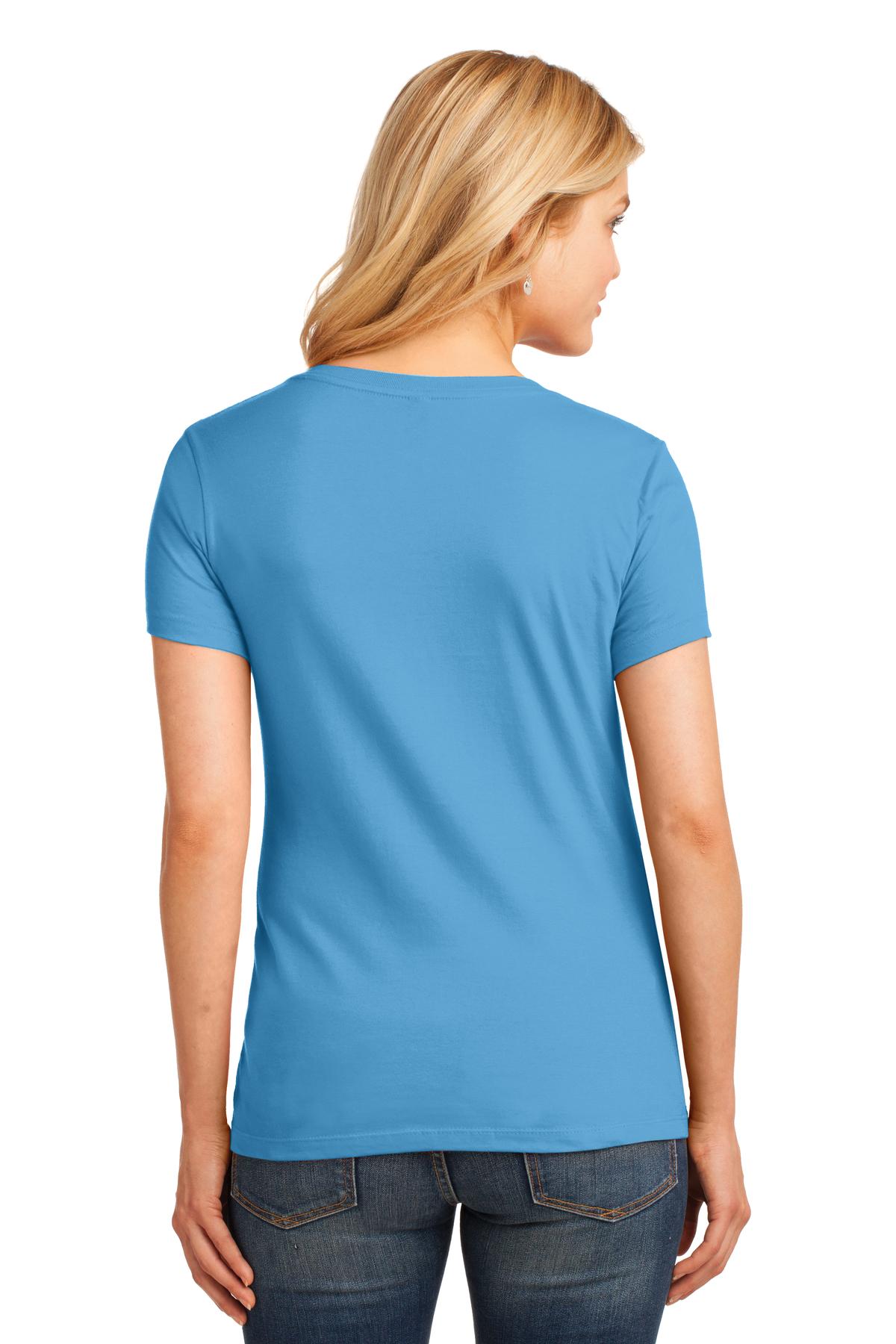 Port & Company - Women's Core Cotton V-Neck Tee LPC54V 3 of 3