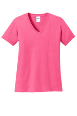 Port & Company - Women's Core Cotton V-Neck Tee LPC54V 3 of 3