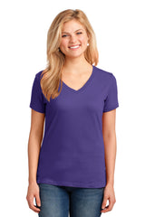 Port & Company - Women's Core Cotton V-Neck Tee LPC54V 3 of 3