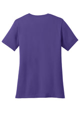 Port & Company - Women's Core Cotton V-Neck Tee LPC54V 3 of 3