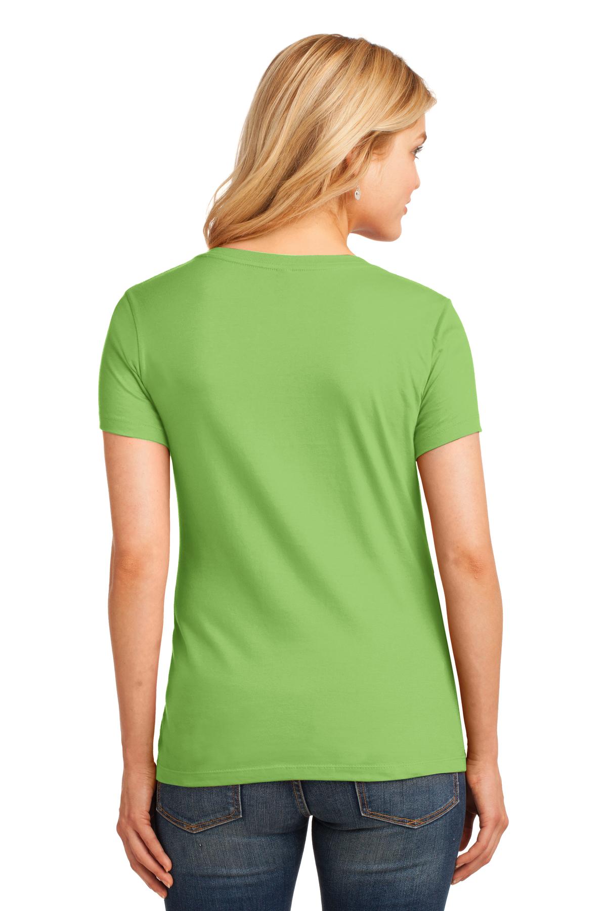 Port & Company - Women's Core Cotton V-Neck Tee LPC54V 3 of 3