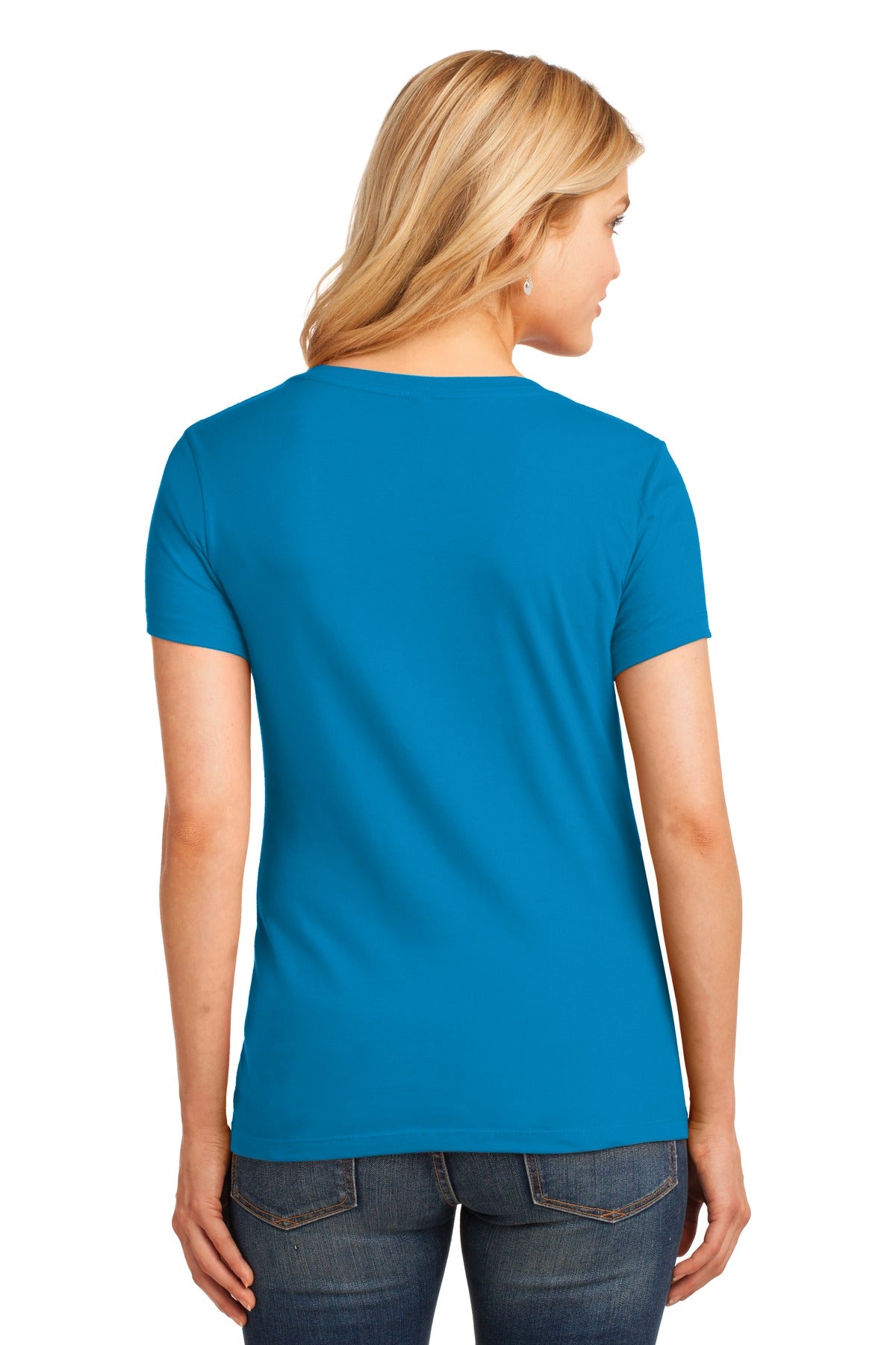 Port & Company - Women's Core Cotton V-Neck Tee LPC54V 3 of 3