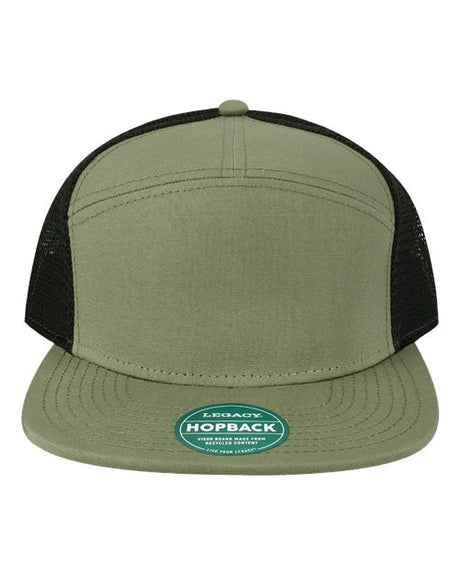 LEGACY Hopback Seven-Panel Trucker Cap-1