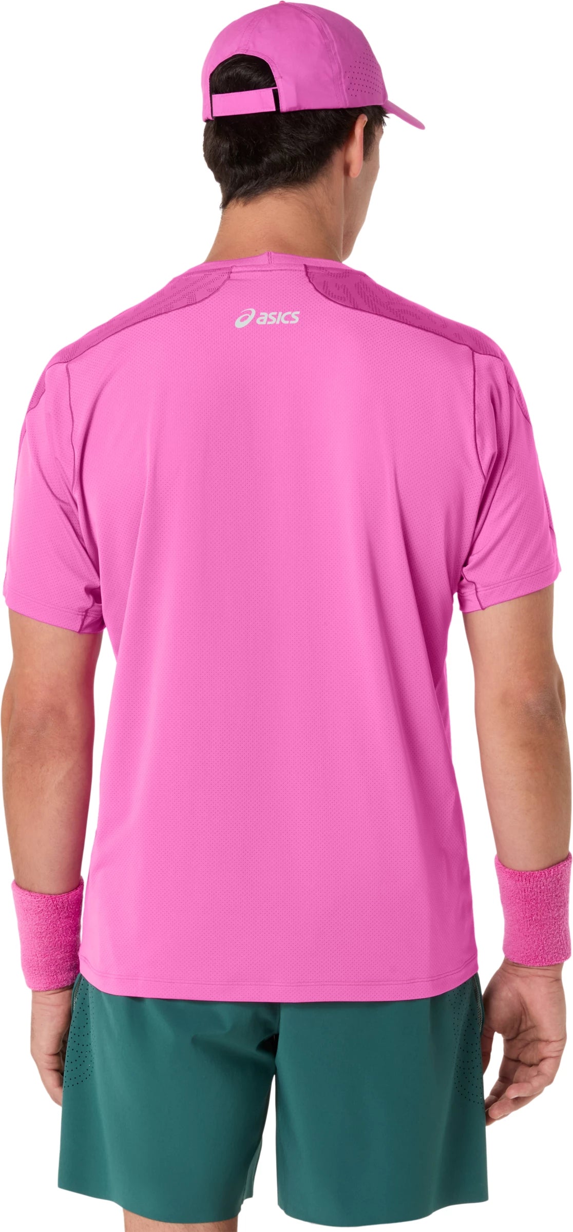 Asics Men's Match Jacquard Short Sleeve Top-2
