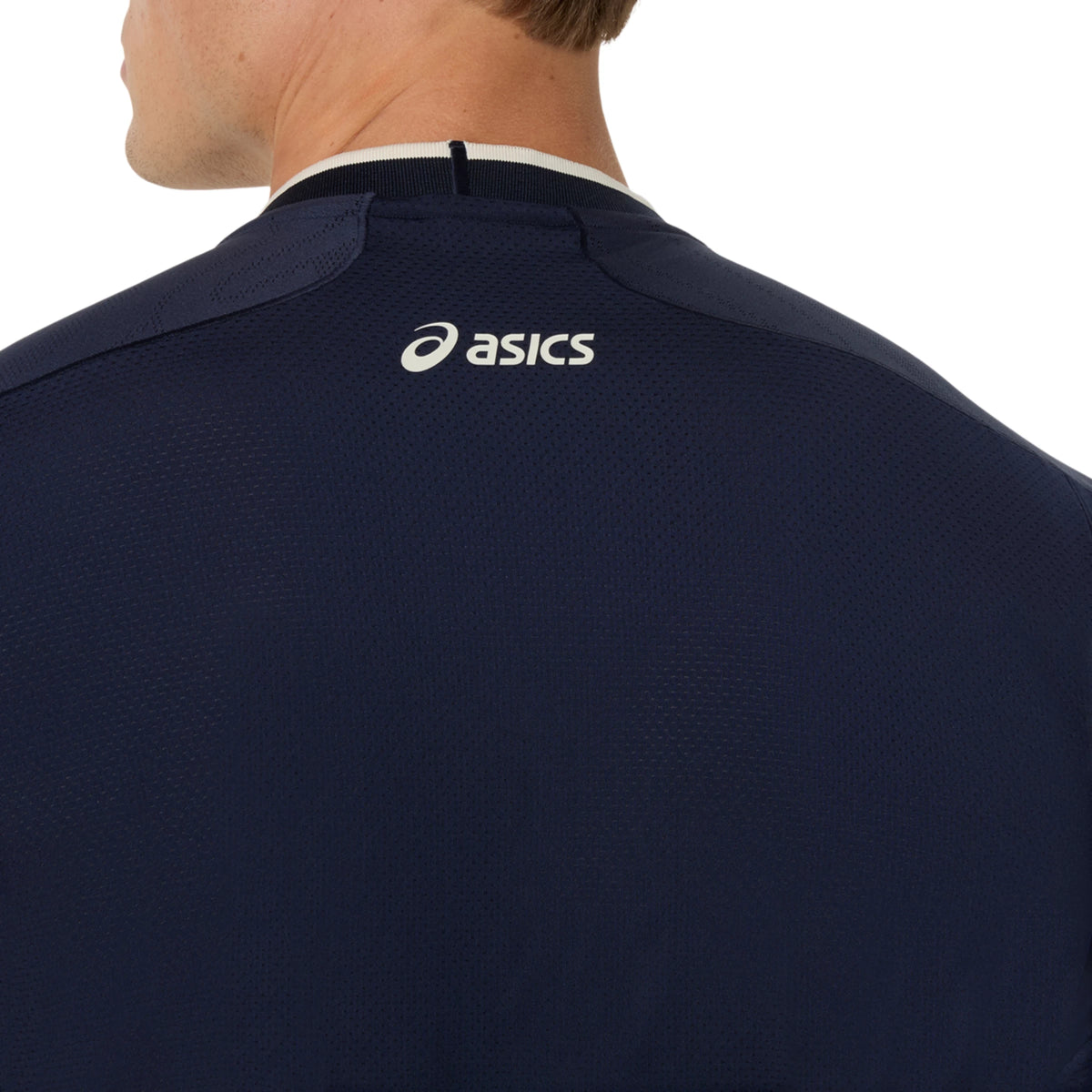 Asics Men's Match Jacquard Short Sleeve Top-4