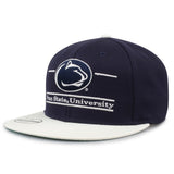 The Game Headwear Penn State Flat Brim Snapback Hat
