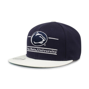 The Game Headwear Penn State Flat Brim Snapback Hat