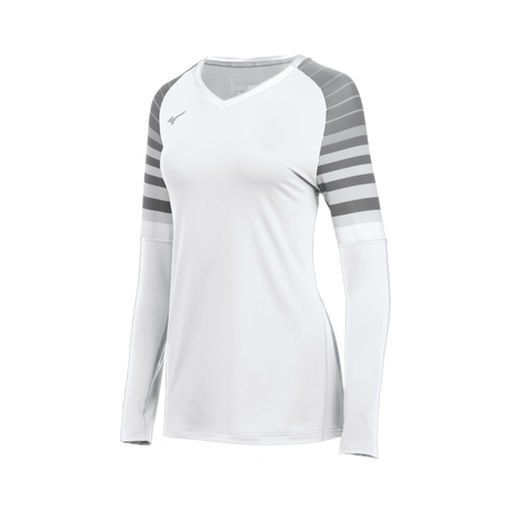 Mizuno Women's Techno 8 Long Sleeve Volleyball Jersey-1