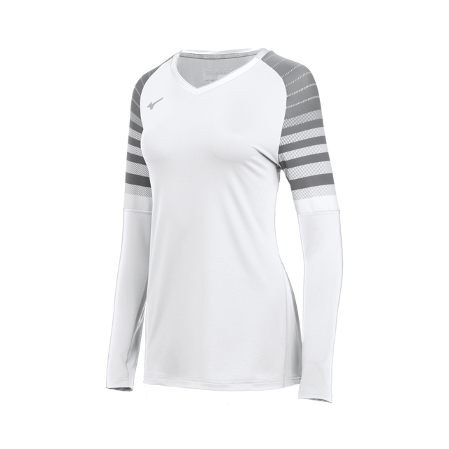 Mizuno Women's Techno 8 Long Sleeve Volleyball Jersey-1