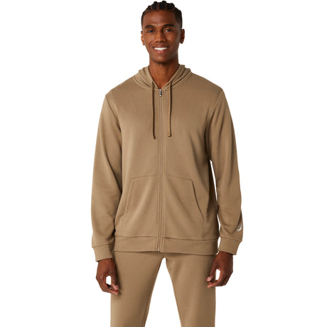 Asics Men's Sweat Full Zip Hoodie-1