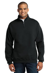 JERZEES Men's Nublend- Cadet Collar Quarter-Zip Sweatshirt JERZEES