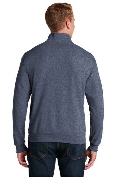 JERZEES Men's Nublend- Cadet Collar Quarter-Zip Sweatshirt
